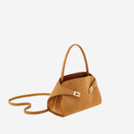 BORSA A SPALLA HUG SOFT IN SUEDE 219816 033 SALVATORE FERRAGAMO 