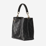 Borsa a secchiello GG Emblem piccola 815118 AAFDV1000 GUCCI 