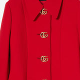 CAPPOTTO IN LANA CON BOTTONI GG 860471 ZHW106544 GUCCI 