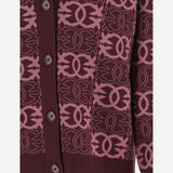 MAGLIA LOVE BIRDS IN MISTO VISCOSA 106042 A2YDRW2 PINKO 