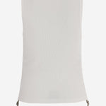 CANOTTA IN COTONE STRETCH 8123631 CHALK BURBERRY 