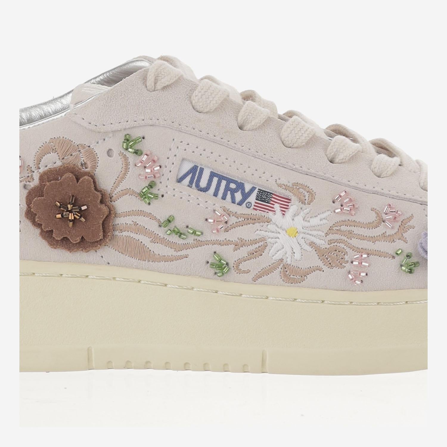 SNEAKERS DALLAS LOW WOM ADLWEY02 WHTBROWN AUTRY 