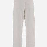 JEANS BURTY IN COTONE 7776W4247 WHT THE ROW 