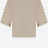 T-SHIRT IN COTONE CON STAMPA LOGO 104604 A2CSC03 PINKO 