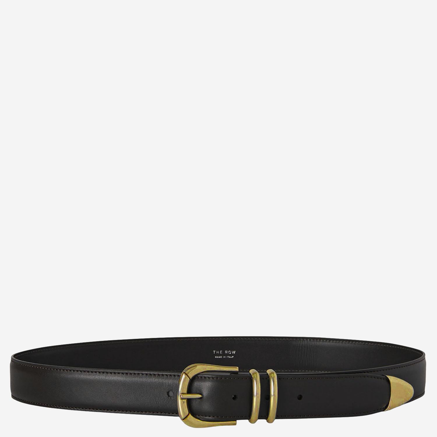 CINTURA VINTAGE IN PELLE W1704L60 BLAG THE ROW 