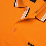 Polo in piqué di cotone con logo 50469055 822 HUGO BOSS 