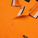 Polo in piqué di cotone con logo 50469055 822 HUGO BOSS 