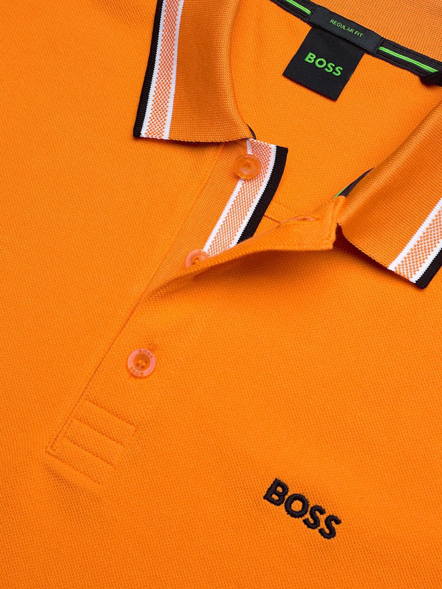 Polo in piqué di cotone con logo 50469055 822 HUGO BOSS 