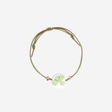 BRACCIALE TRIFOGLIO 143.3GF BEIGE CARRE DE TREFLES 
