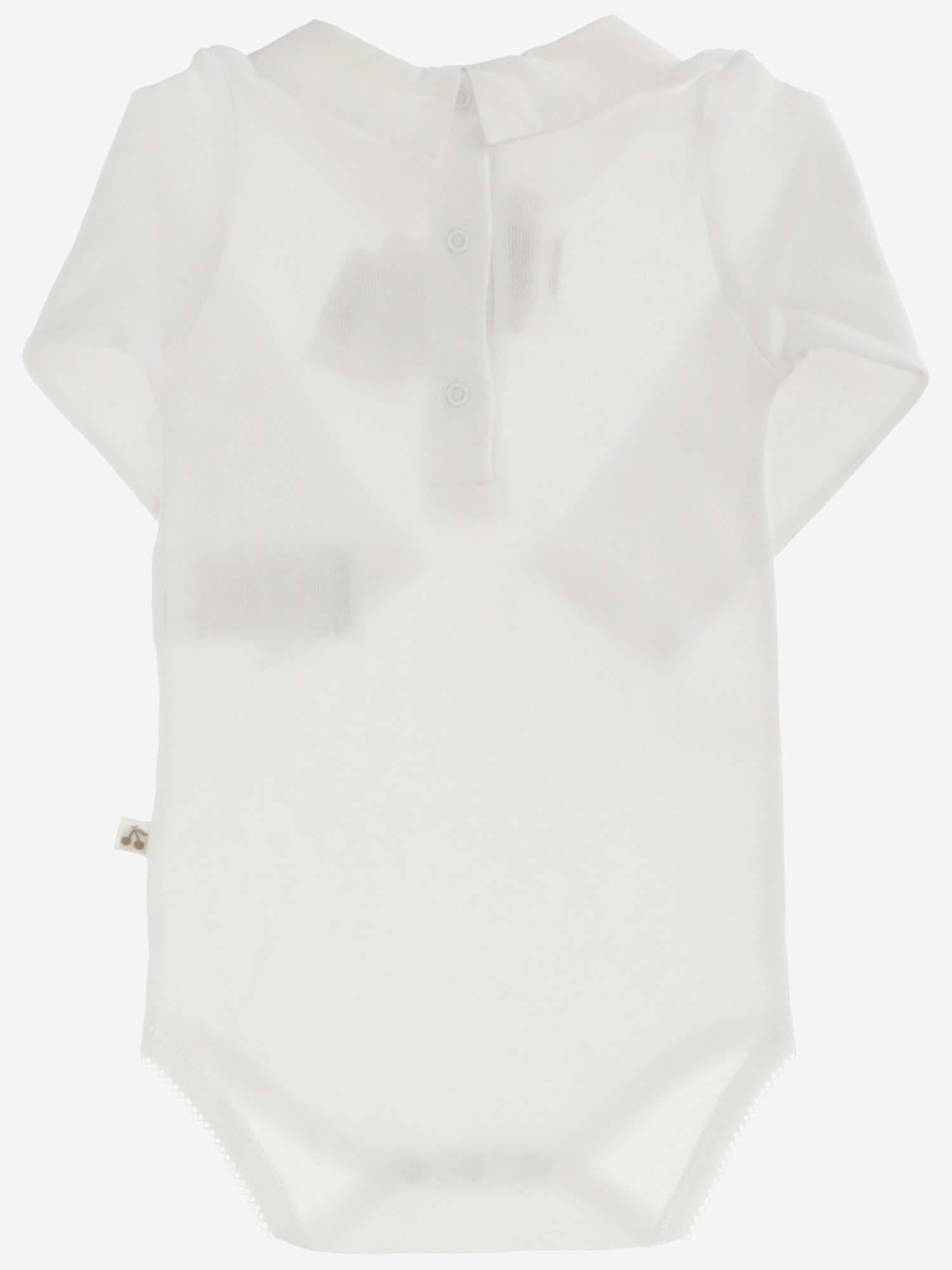 BODY IN COTONE CON LOGO PEZUNKN0101 101 BONPOINT KIDS 