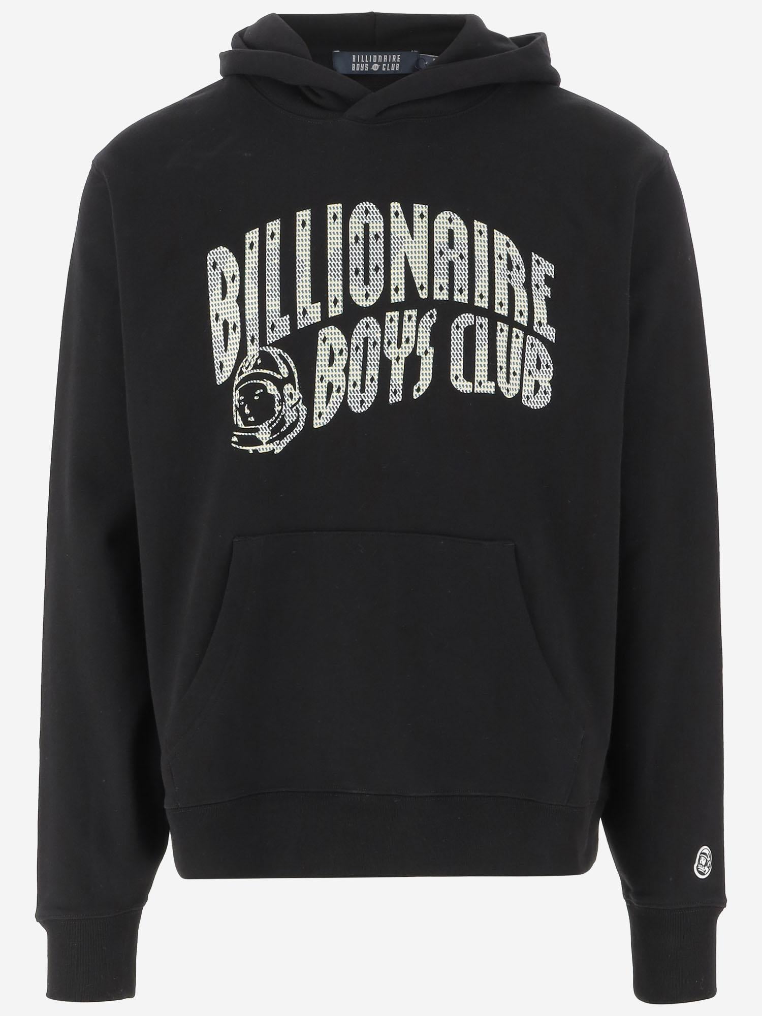 FELPA IN COTONE CON LOGO B25346 BLACK BILLIONAIRE BOYS CLUB 