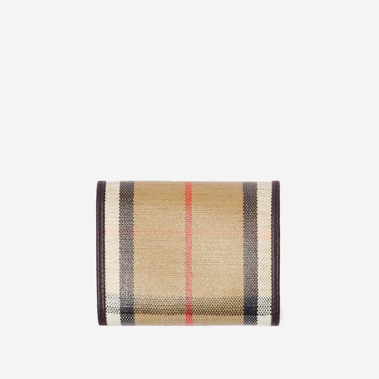 Portafoglio compatto Highlands 8112281 SAND BURBERRY 