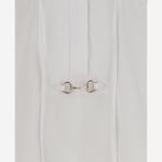 CAMICIA IN POPELINE DI COTONE CON MORSETTO 831912 Z8B2P9000 GUCCI 