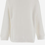 FELPA IN COTONE CON LOGO RICAMATO JFH159 5V0F0TU9 FENDI KIDS 