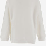 FELPA IN COTONE CON LOGO RICAMATO JFH159 5V0F0TU9 FENDI KIDS 