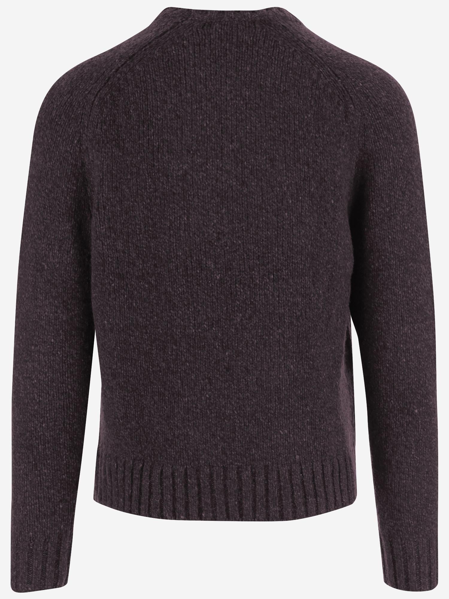 MAGLIONE IN MISTO LANA CON LOGO RICAMATO 710982142 003 POLO RALPH LAUREN 