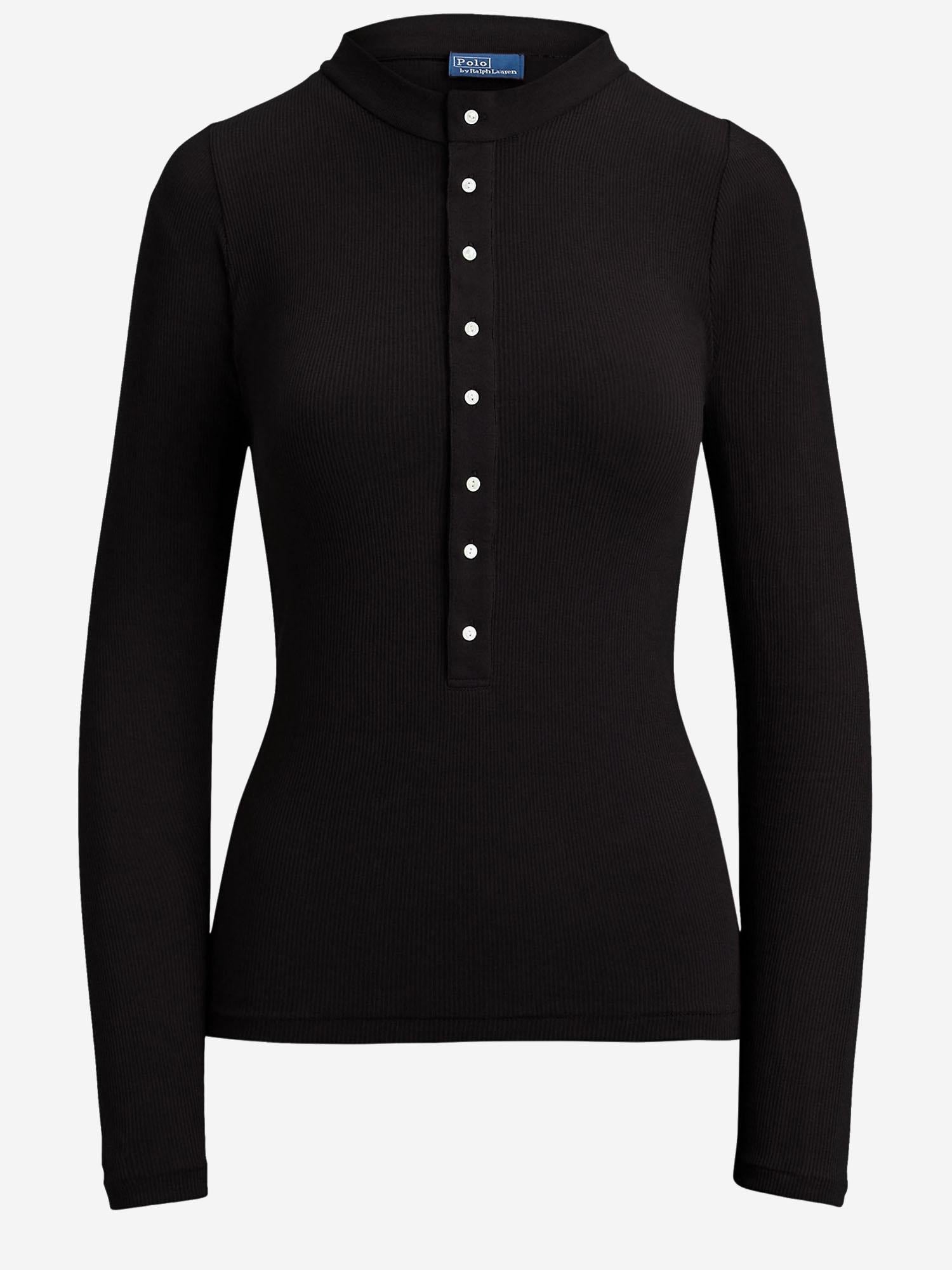 MAGLIA IN COTONE A COSTE 211A96262 002 POLO RALPH LAUREN 