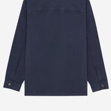 CAMICIA OVER IN COTONE CON RICAMO LOGO 861004 Y04VD5109 SAINT LAURENT 