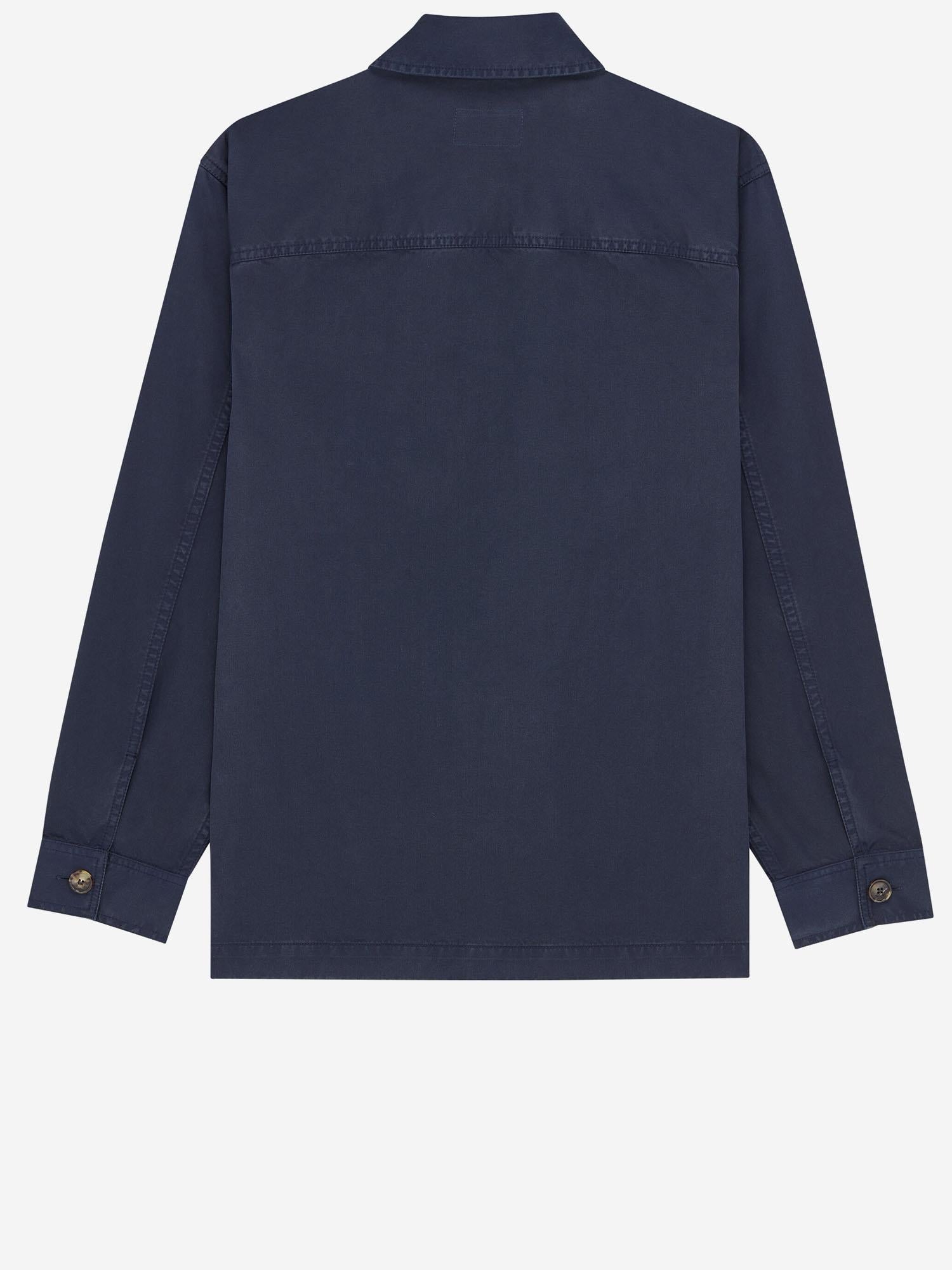 CAMICIA OVER IN COTONE CON RICAMO LOGO 861004 Y04VD5109 SAINT LAURENT 