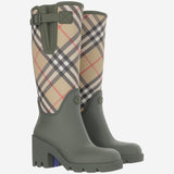 Stivali alti con Marsh Stamp 8111682 LOCH BURBERRY 