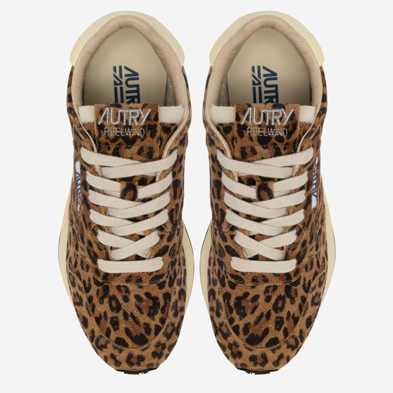 SNEAKERS REELWIND LOW IN PELLE WWLWUJ02 SUELEOLEALIGHTLEORUT AUTRY 