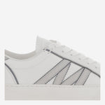 Sneakers Monaco2 in pelle e glitter 4M00070 M7232001 MONCLER 