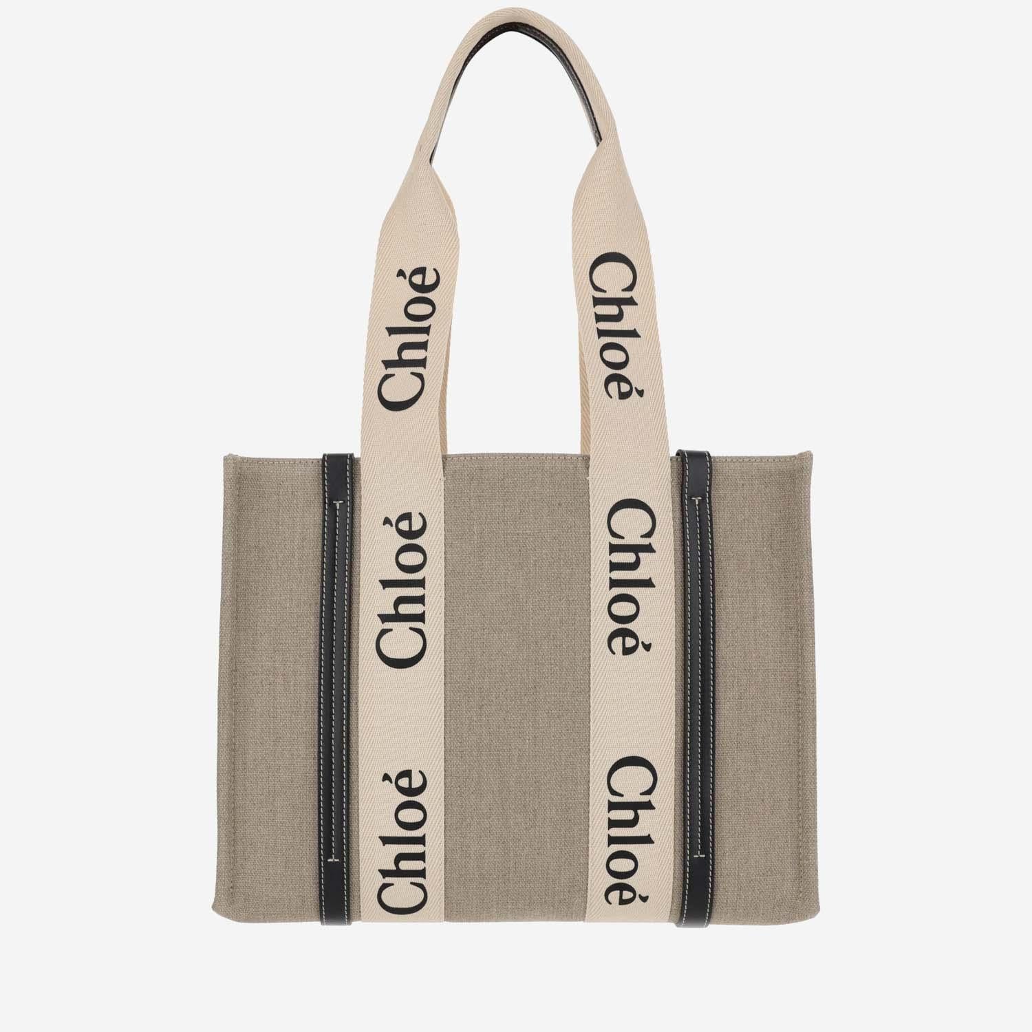 BORSA TOTE MEDIA WOODY CHC22AS383I26 91J CHLOE 