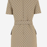 ABITO CON MOTIVO GG E CINTURA 864360 ZAUSC2061 GUCCI 