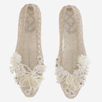 BALLERINE TRASPARENTI CON DECORAZIONE HJ25PSALST01GD01 GOLD HEAVENLY JELLY 