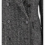 CAPPOTTO DOPPIOPETTO IN MISTO LANA CMERYL 340218N645 TAGLIATORE 