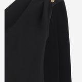 TOP IN CRÊPE DI VISCOSA E LANA 815004 V4ZE01000 BOTTEGA VENETA 