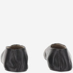 BALLERINE STELLA MULES IN PELLE F1638N66 BLK THE ROW 
