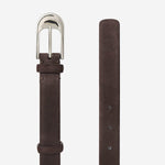 CINTURA IN PELLE SCAMOSCIATA 10106726 950 KHAITE 