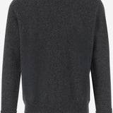 MAGLIONE IN CASHMERE U100WS CHARCOAL OLIVER LATTUGHI 