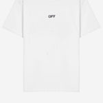 T-SHIRT IN COTONE CON LOGO 44MAA120S26J00I100 1000 OFF-WHITE 