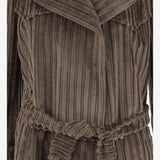 CAPPOTTO IN VELLUTO A COSTE CON CINTURA CAROLA 300002T1313 TAGLIATORE 