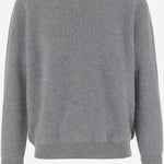 MAGLIONE IN CASHMERE U110WS SLATE OLIVER LATTUGHI 