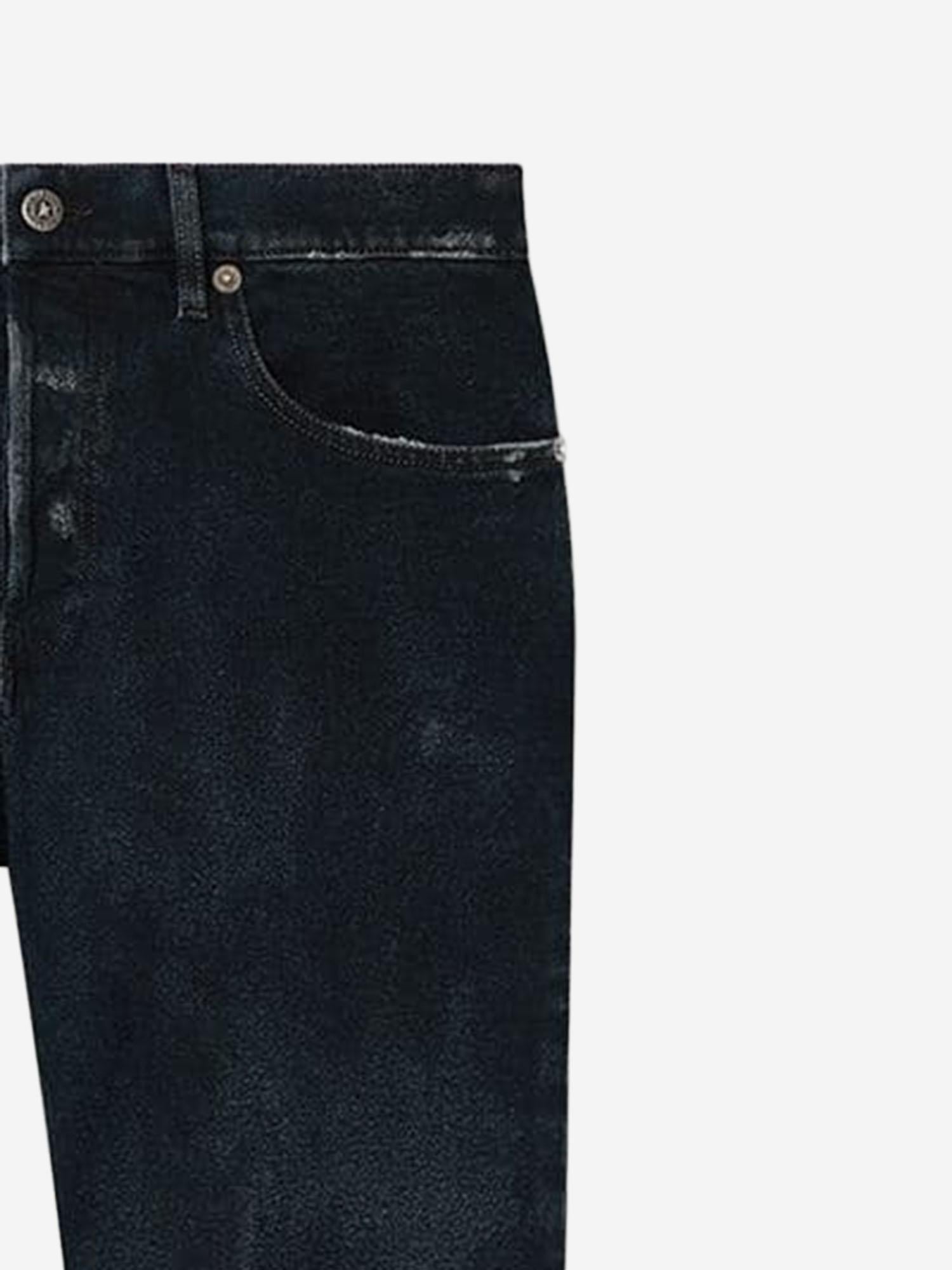 JEANS SLIM IN COTONE STRETCH GMP02514 P00235450100 GOLDEN GOOSE 