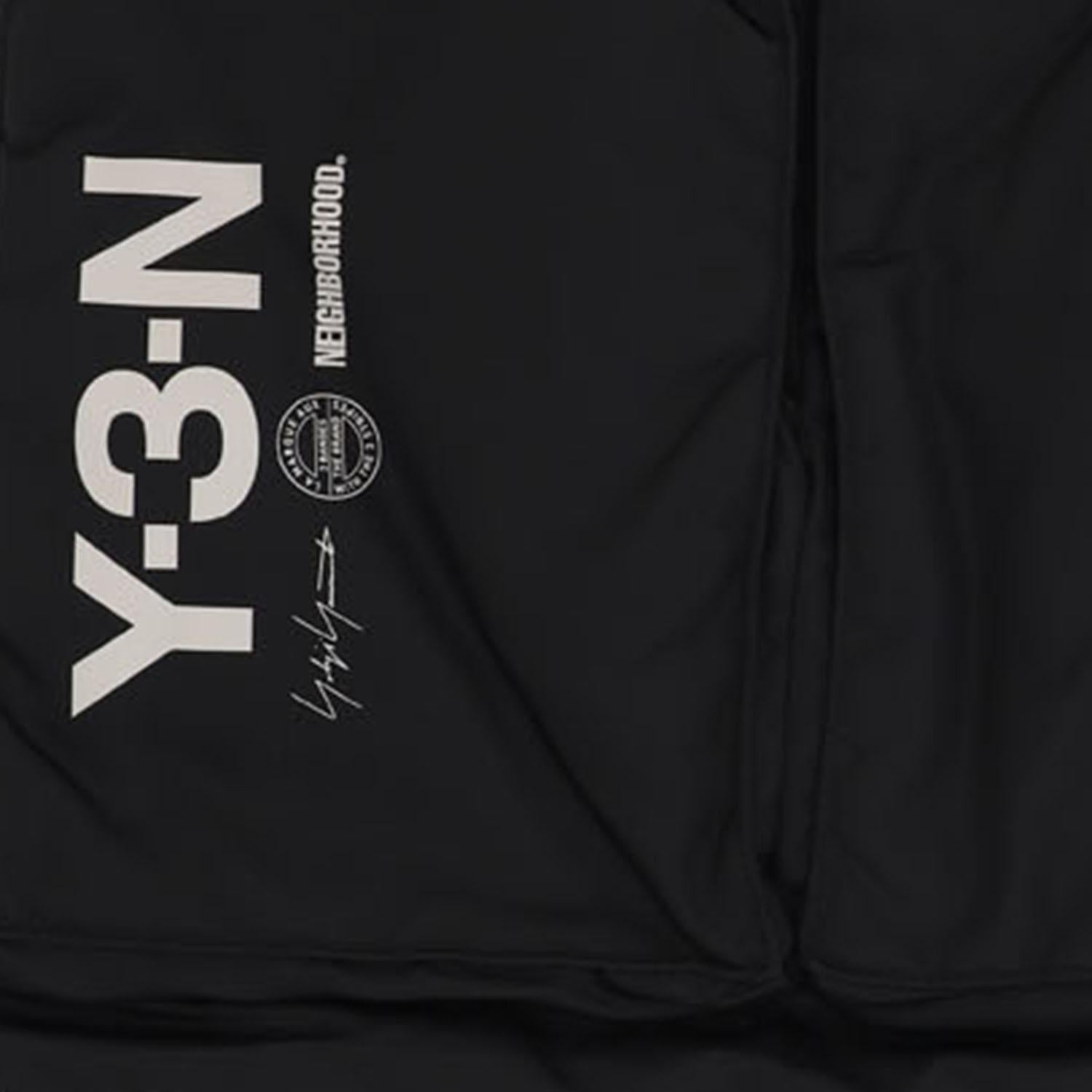 BORSA A SPALLA IN NYLON CON LOGO JX0054 BLACK ADIDAS Y3 X NBDH X DAINESE 