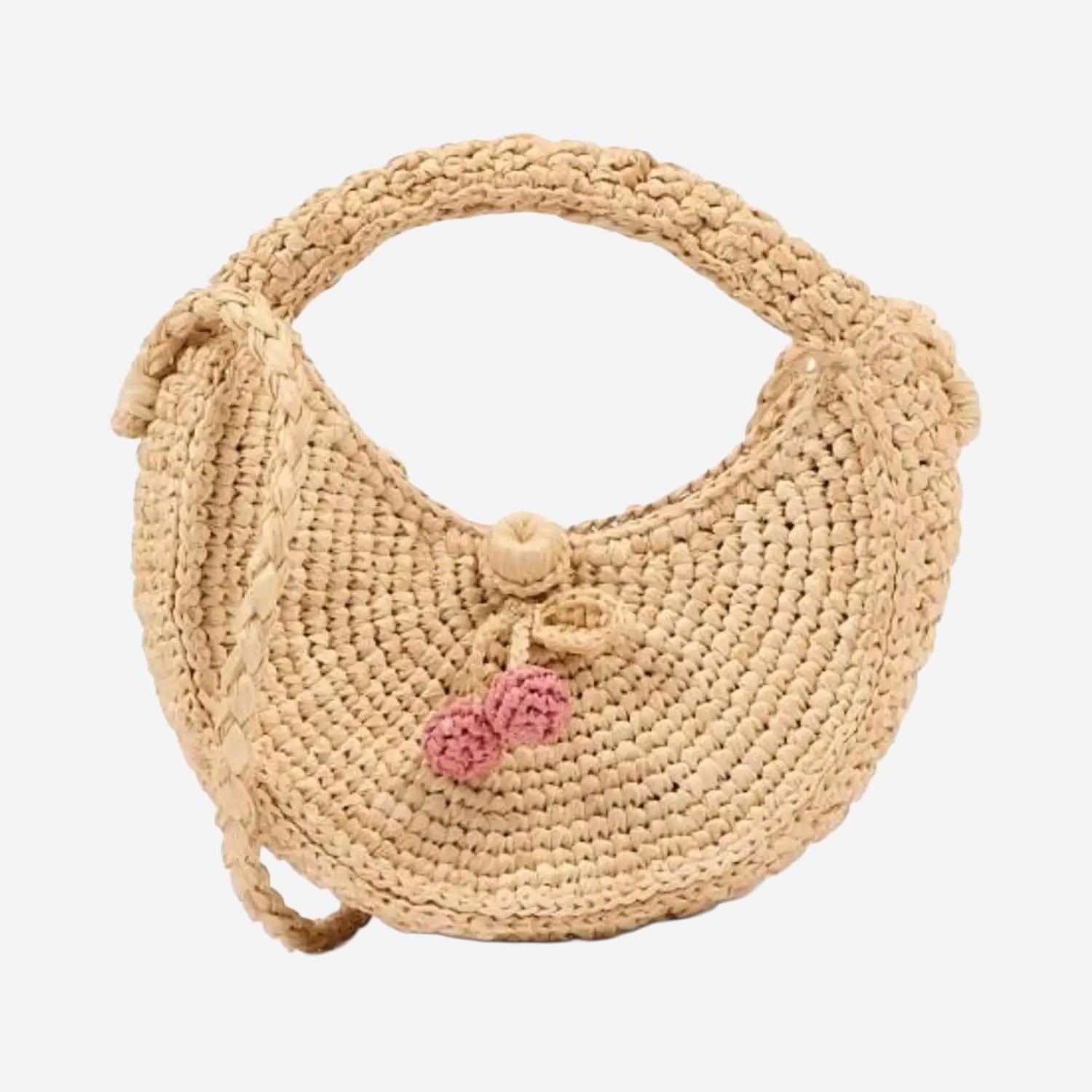 BORSA A TRACOLLA IN RAFIA S06GBAW00002 006 BONPOINT KIDS 