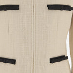 Giacca in Plain Wool Tweed 7B0CE4T5 90YDNG VALENTINO 