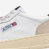 SNEAKERS MEDALIST LOW<BR/> AULMLS15 LEATSUEDEWHTTEAK AUTRY 