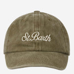 CAPPELLO DA BASEBALL IN COTONE CON LOGO DAS0004 00892L MC2 SAINT BARTH 