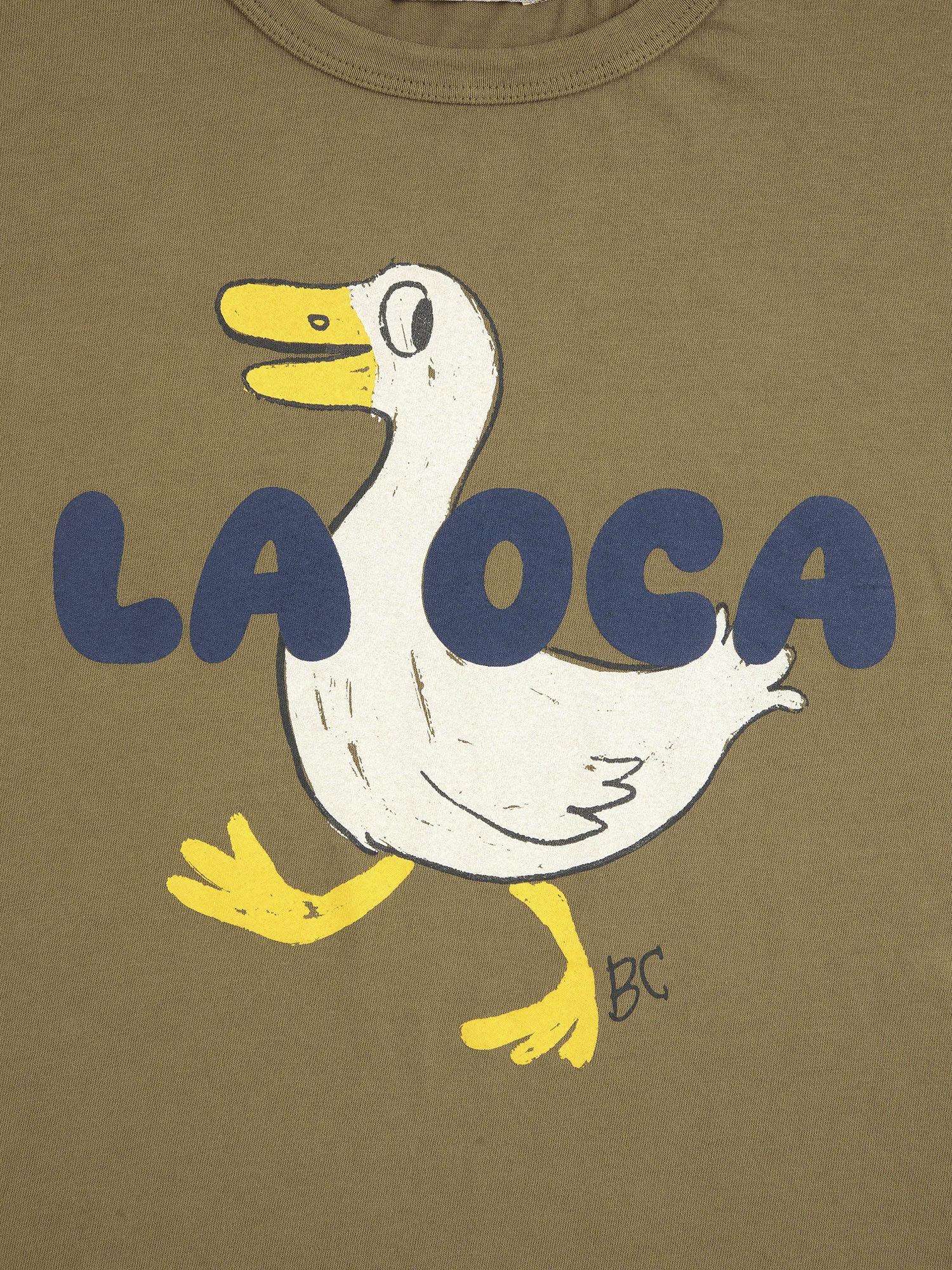 T-SHIRT IN COTONE CON STAMPA B225AC017  BOBO CHOSES KIDS 