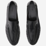 MOCASSINI IN PELLE F1923SN60 BLK THE ROW 