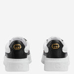 SNEAKERS IN PELLE CON SUOLA OVERSIZE 848317 AAE0H1097 GUCCI 