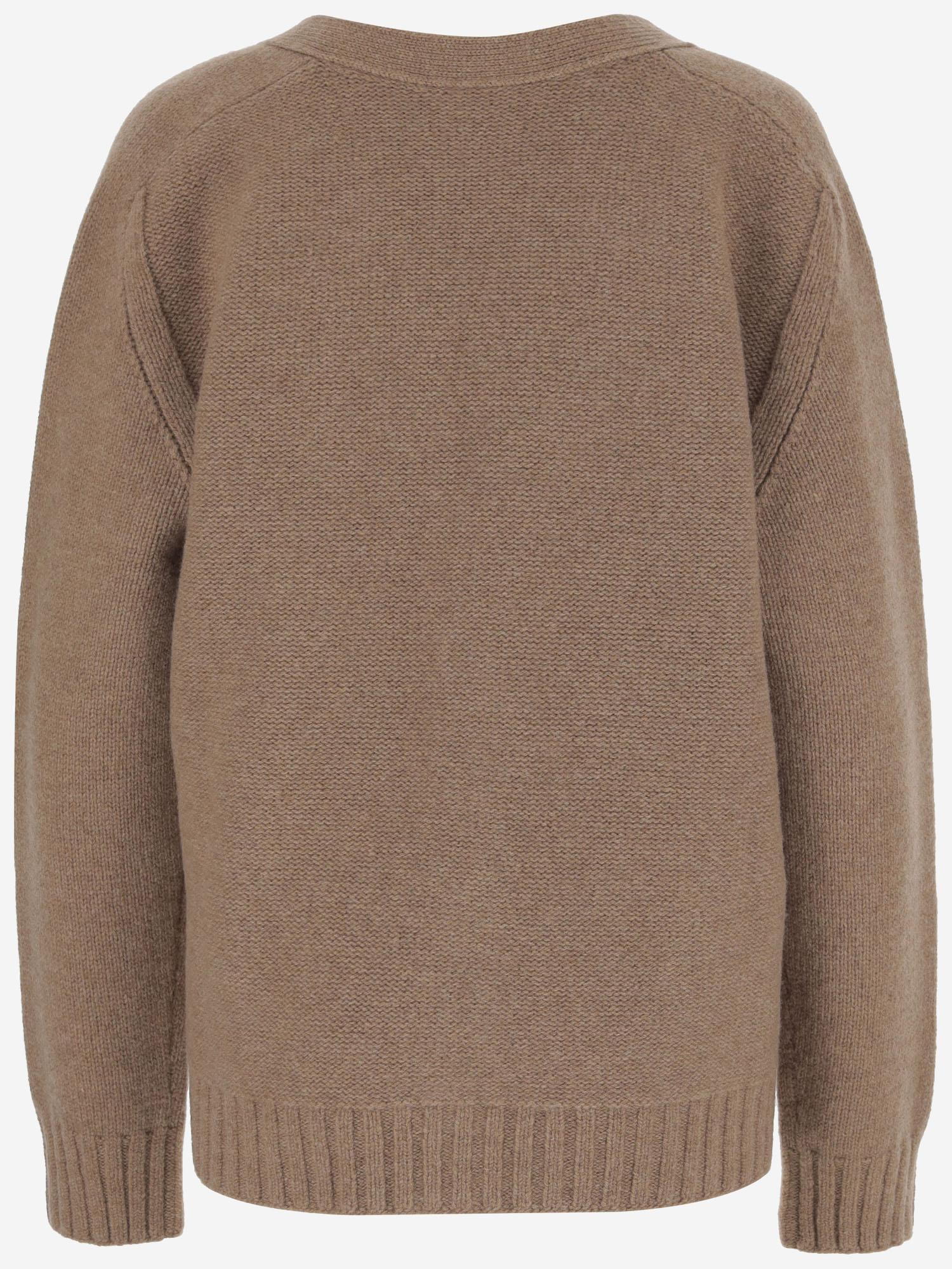 CARDIGAN IN LANA 835396 V5LS02343 BOTTEGA VENETA 