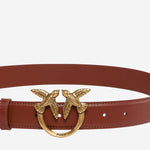 CINTURA IN PELLE CON LOGO 100120 A0F1L84Q PINKO 