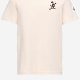 T-SHIRT IN COTONE CON LOGO MONDUCK 8C00012 89AYY060 MONCLER 