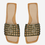 SANDALI barbjelly CON SUOLA IN LEGNO J8134S1300 300 VINCE 